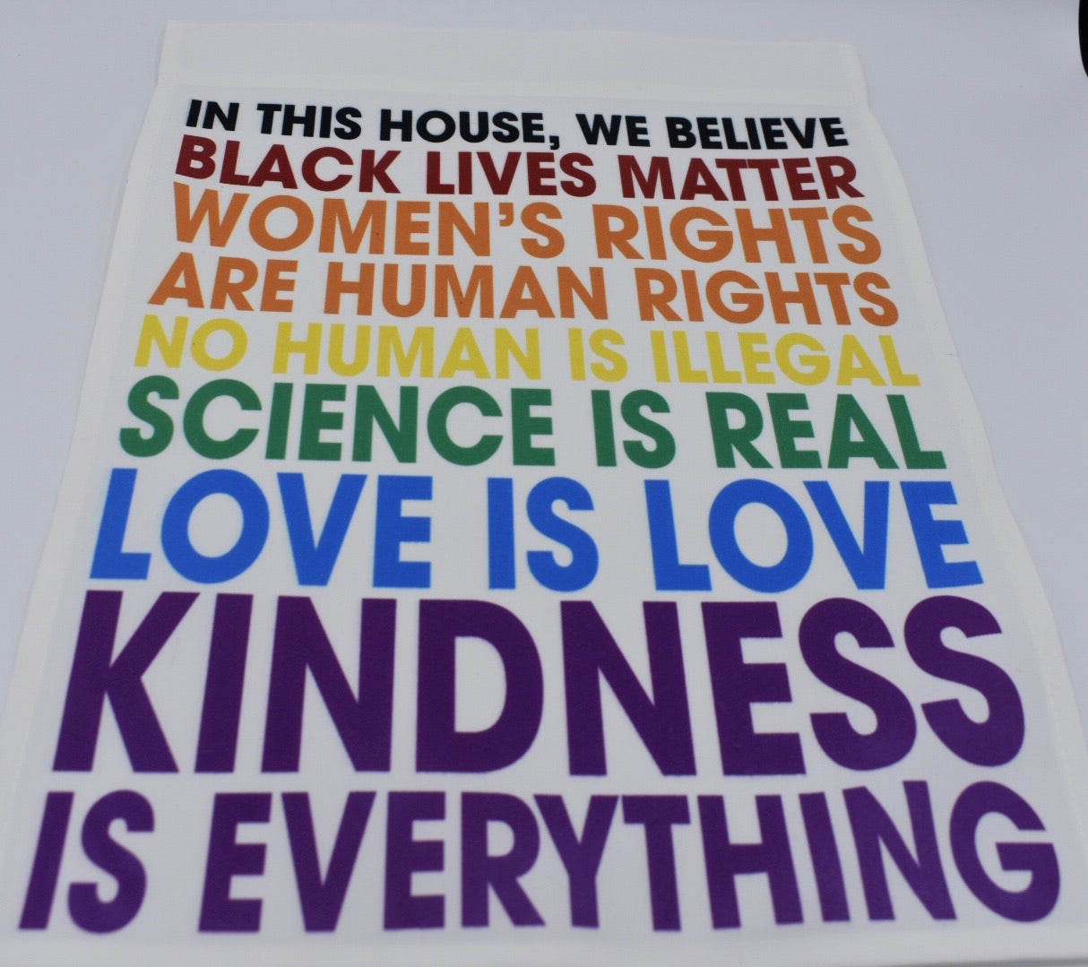 “In This House” Garden Flag