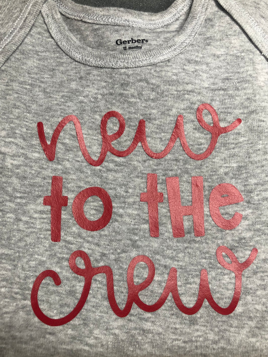 New to the Crew shirts